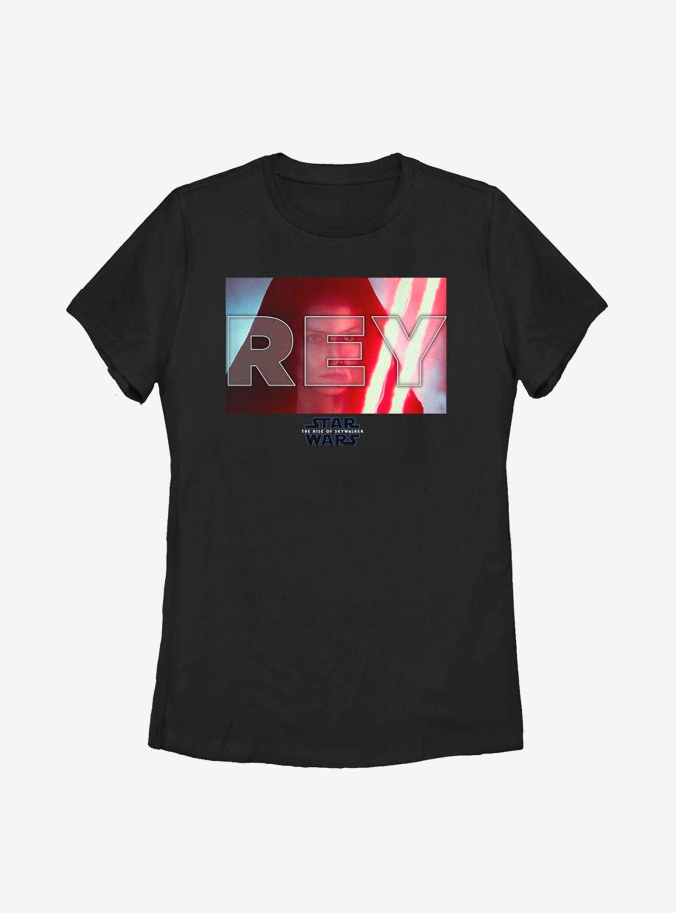Star Wars Episode IX The Rise Of Skywalker Rey Red Saber Womens T-Shirt, , hi-res