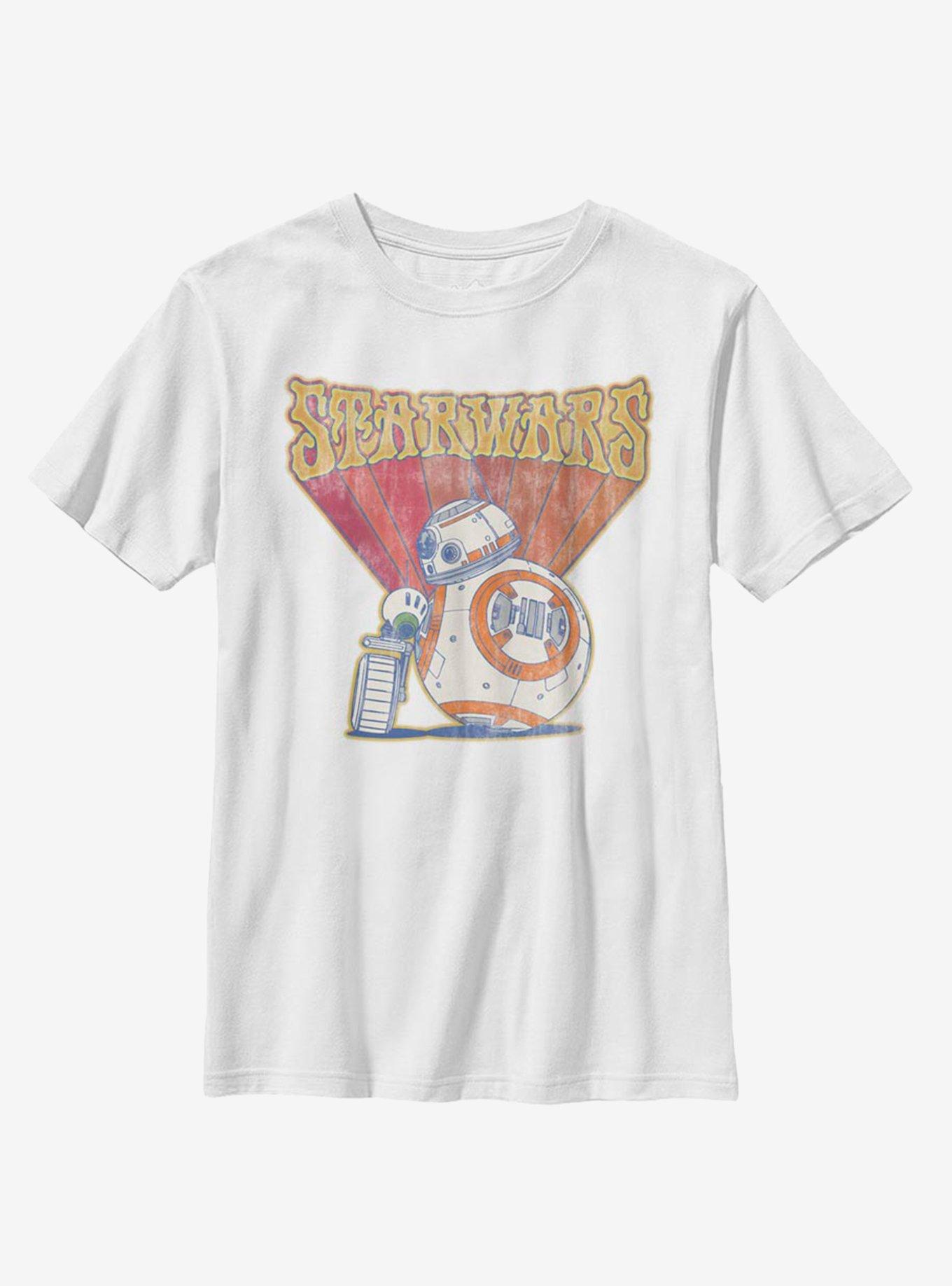Star Wars Episode IX The Rise Of Skywalker BB-8 Retro Youth T-Shirt, , hi-res