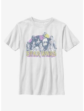 Plus Size Star Wars Episode IX The Rise Of Skywalker Retro Rebel Youth T-Shirt, , hi-res