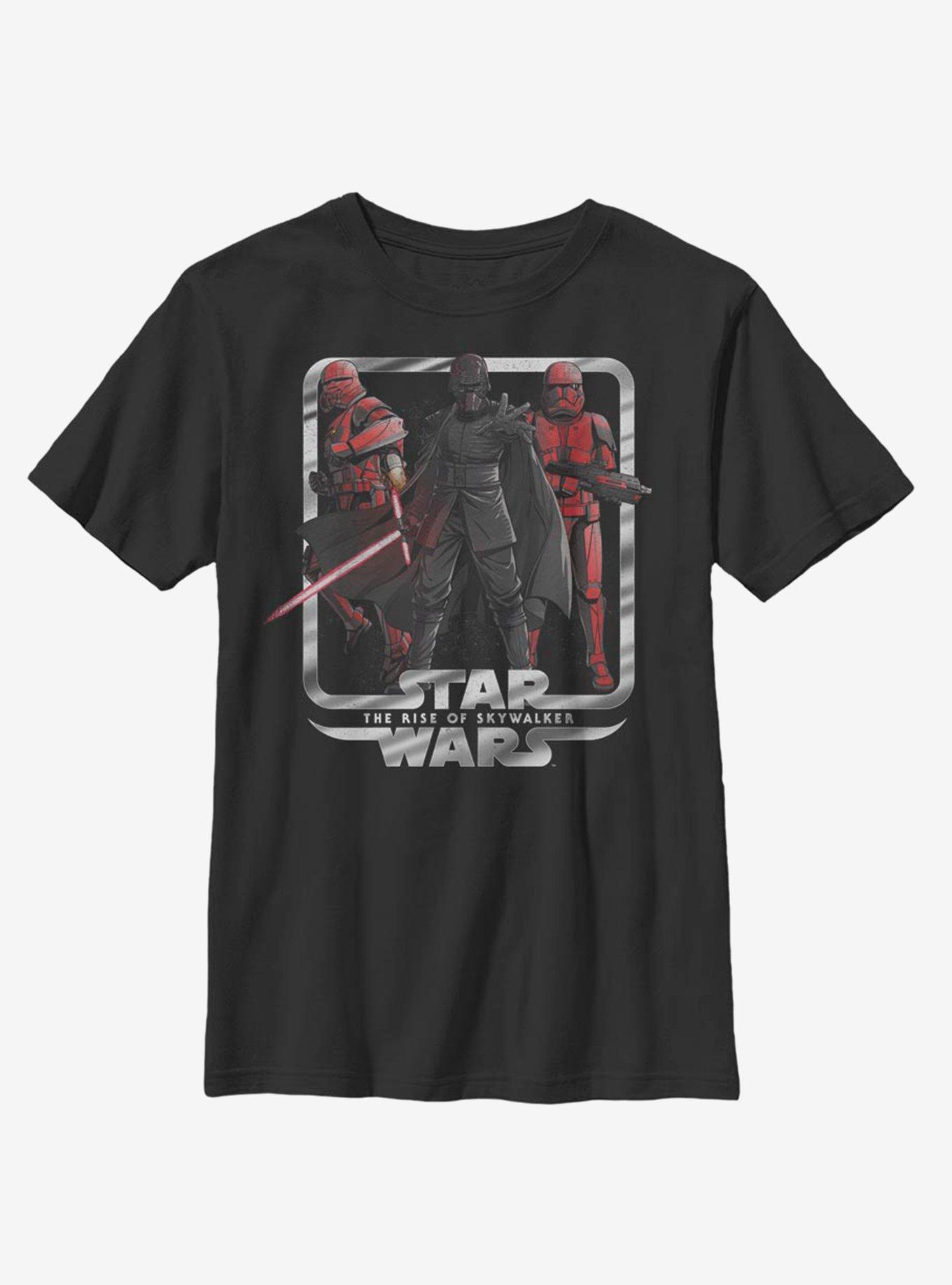 Star Wars Episode IX The Rise Of Skywalker Vindication Youth T-Shirt, BLACK, hi-res