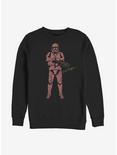 Star Wars Episode IX The Rise Of Skywalker Red Trooper Sweatshirt, BLACK, hi-res