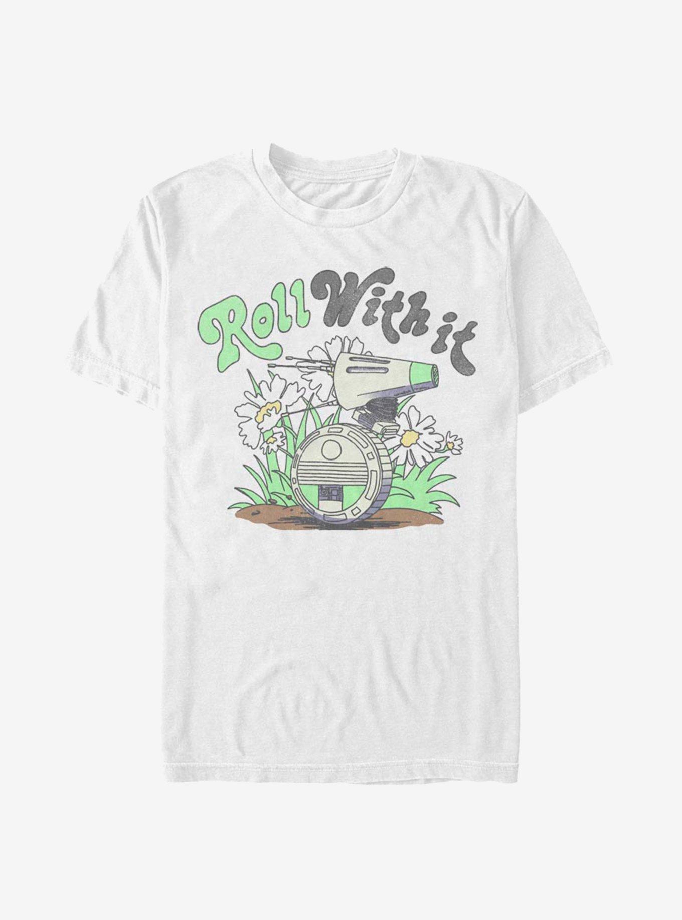 Star Wars Episode IX The Rise Of Skywalker Roll With It T-Shirt, , hi-res