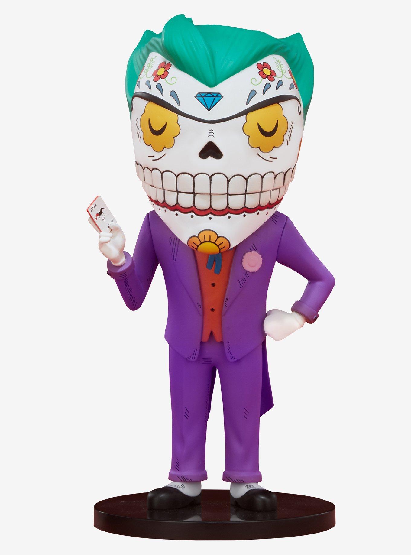 Dc Comics Joker Designer Calavera Toy By Unruly Industries, , hi-res