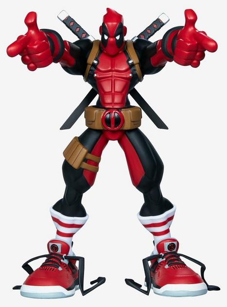 ★MARVELCOLLECTION★ Small Planet Deadpool Avengers Style Bl Deadpool Black White & Blood #1 & 4 - 1st Sakura Spider