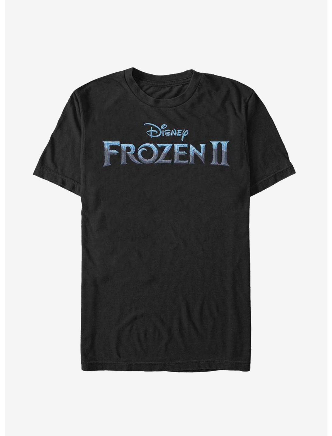 Disney Frozen 2 Classic Logo T-Shirt, BLACK, hi-res
