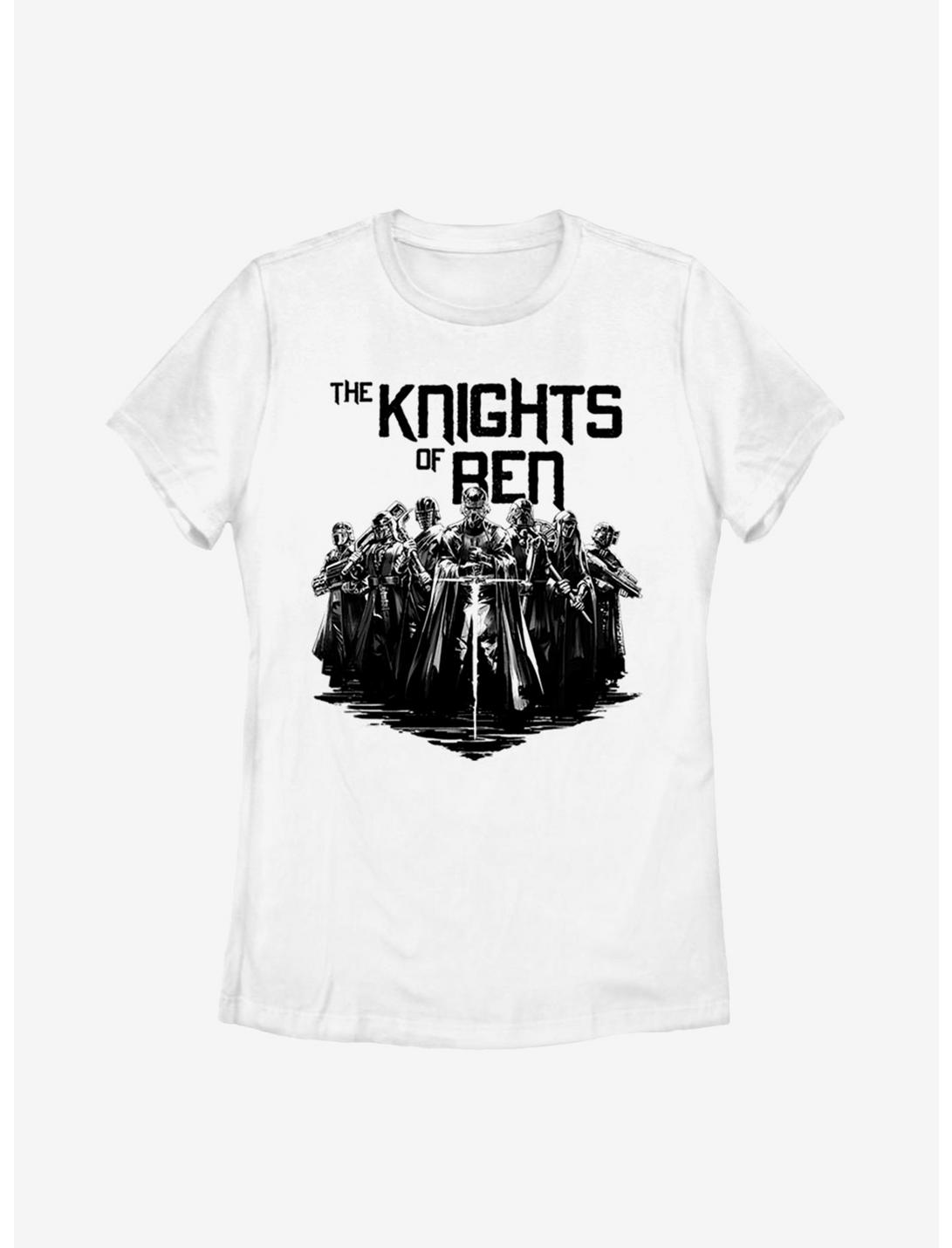 Star Wars Episode IX The Rise Of Skywalker Inked Knights Womens T-Shirt, WHITE, hi-res