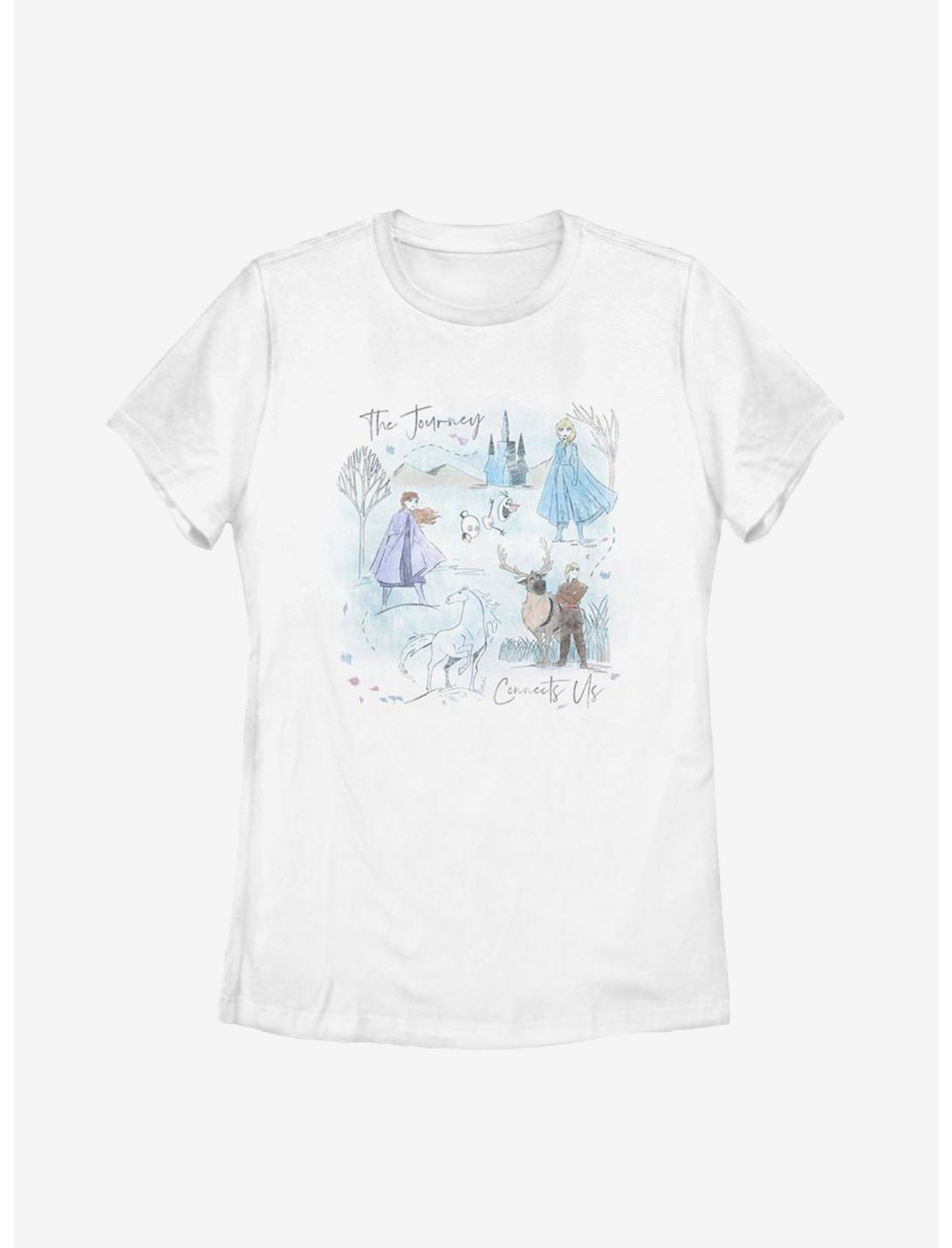 Disney Frozen 2 Arendelle Journey Womens T-Shirt, WHITE, hi-res
