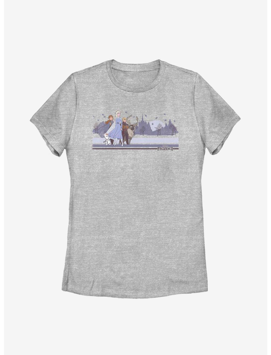 Disney Frozen 2 Landscape Womens T-Shirt, ATH HTR, hi-res