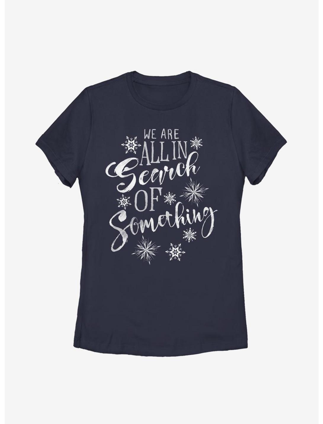 Disney Frozen 2 In Search Of Something Womens T-Shirt, NAVY, hi-res