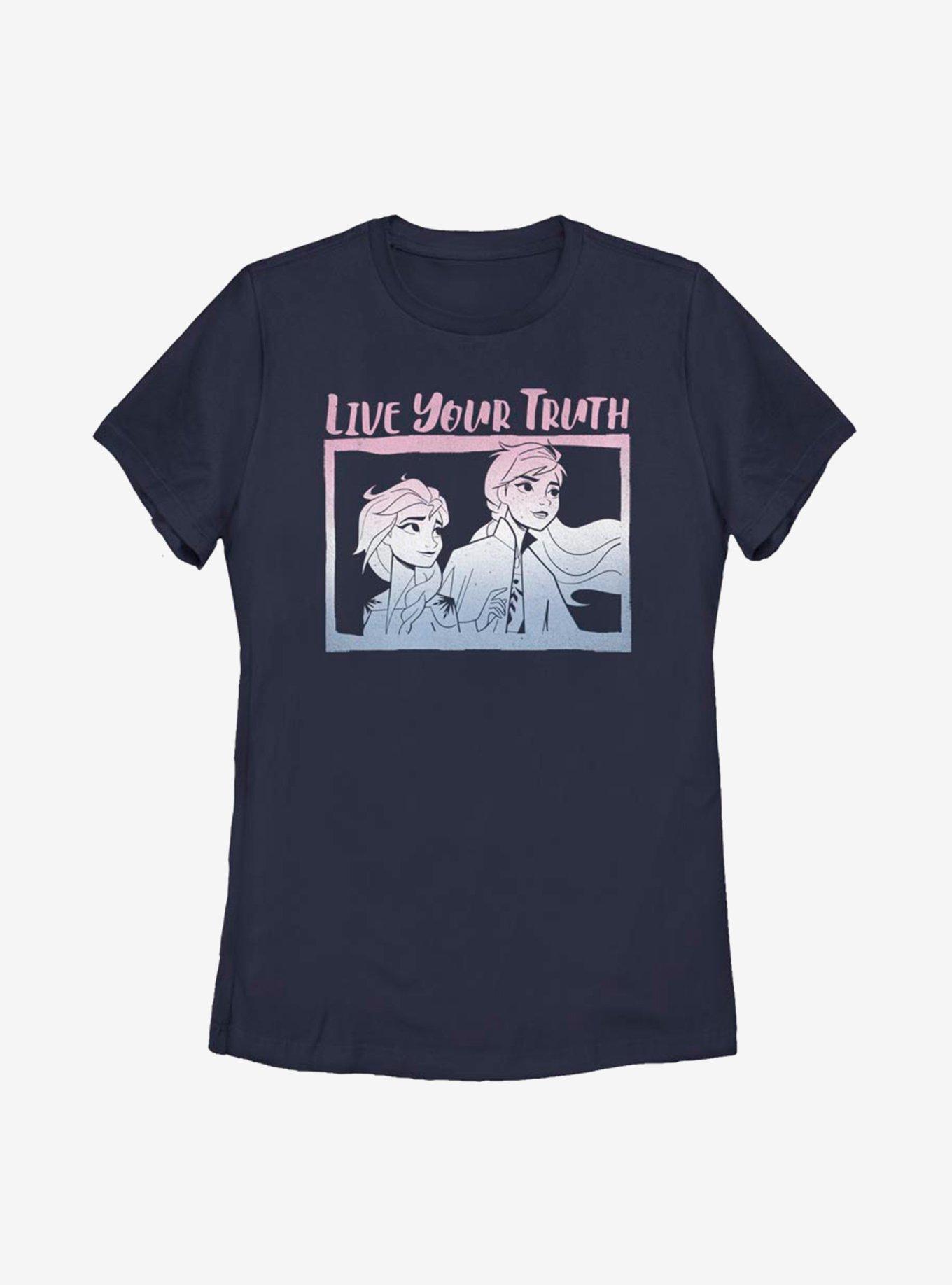 Disney Frozen 2 Live Your Truth Womens T-Shirt, , hi-res