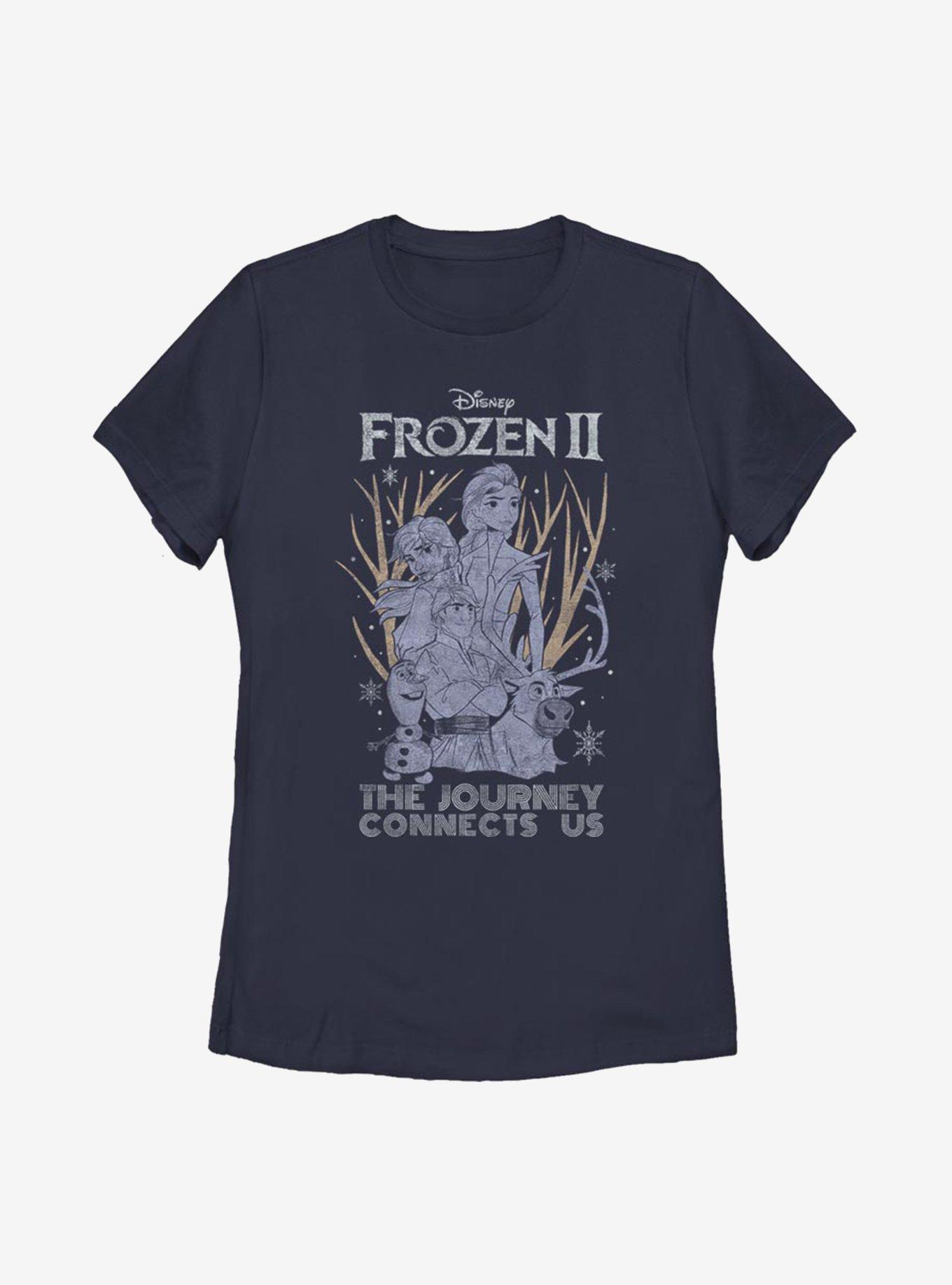 Disney Frozen 2 Sketchy Group Womens T-Shirt, , hi-res