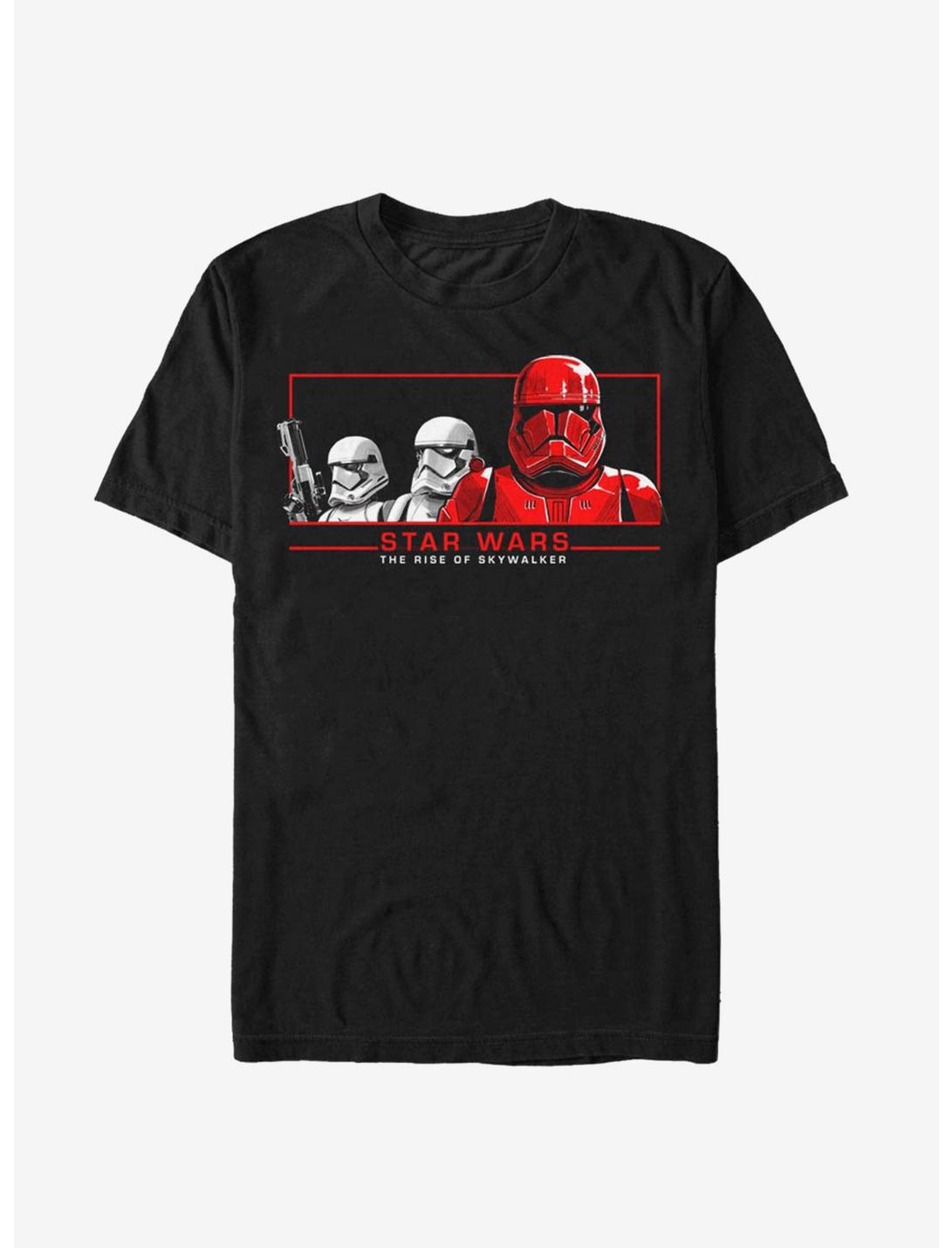 Star Wars Episode IX The Rise Of Skywalker Troopers T-Shirt, BLACK, hi-res