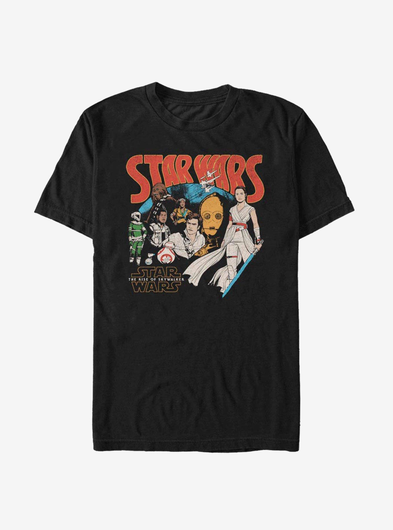 Star Wars Episode IX The Rise Of Skywalker Retro Buddies T-Shirt, , hi-res