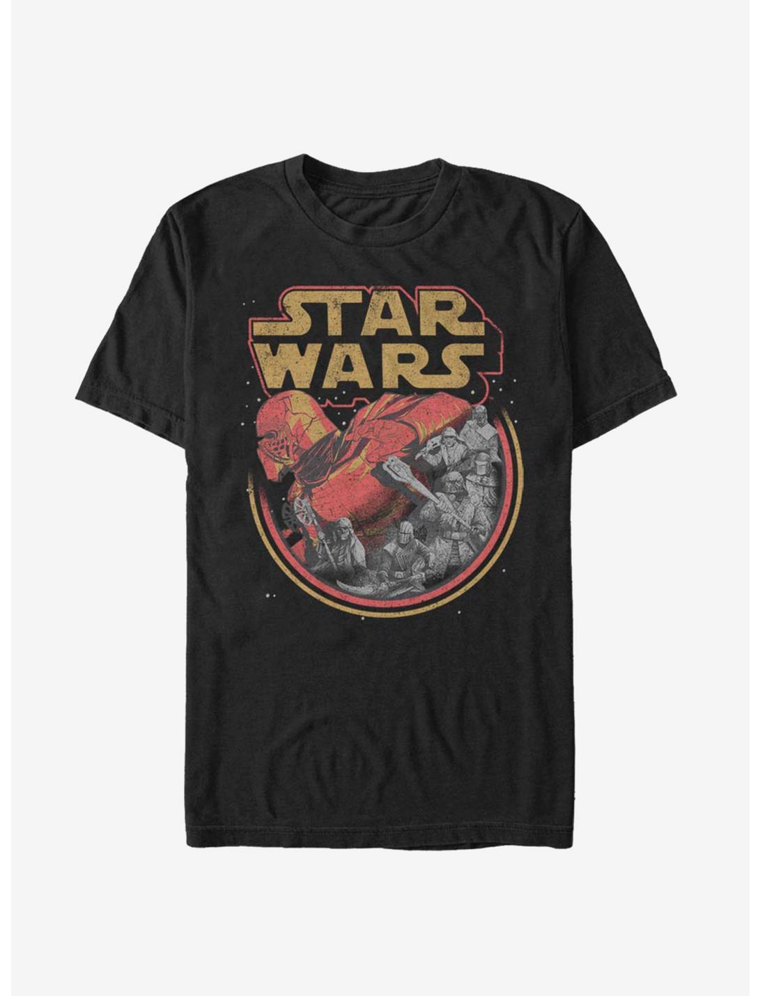 Star Wars Episode IX The Rise Of Skywalker Retro Villains T-Shirt, BLACK, hi-res