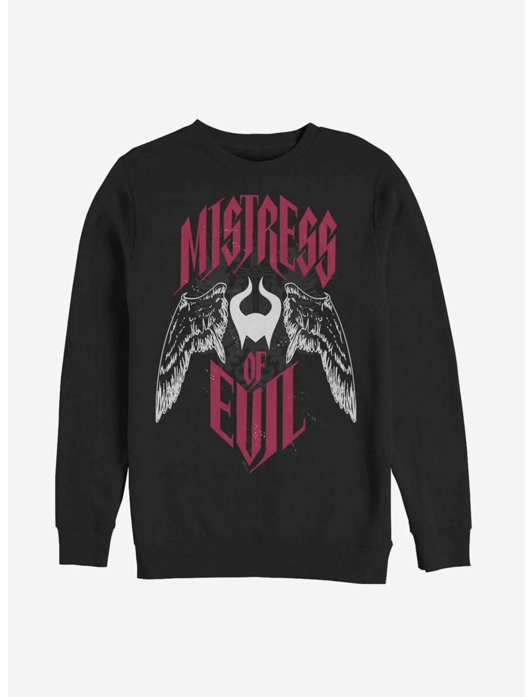 Disney Maleficent: Mistress Of Evil With Wings Sweatshirt, BLACK, hi-res