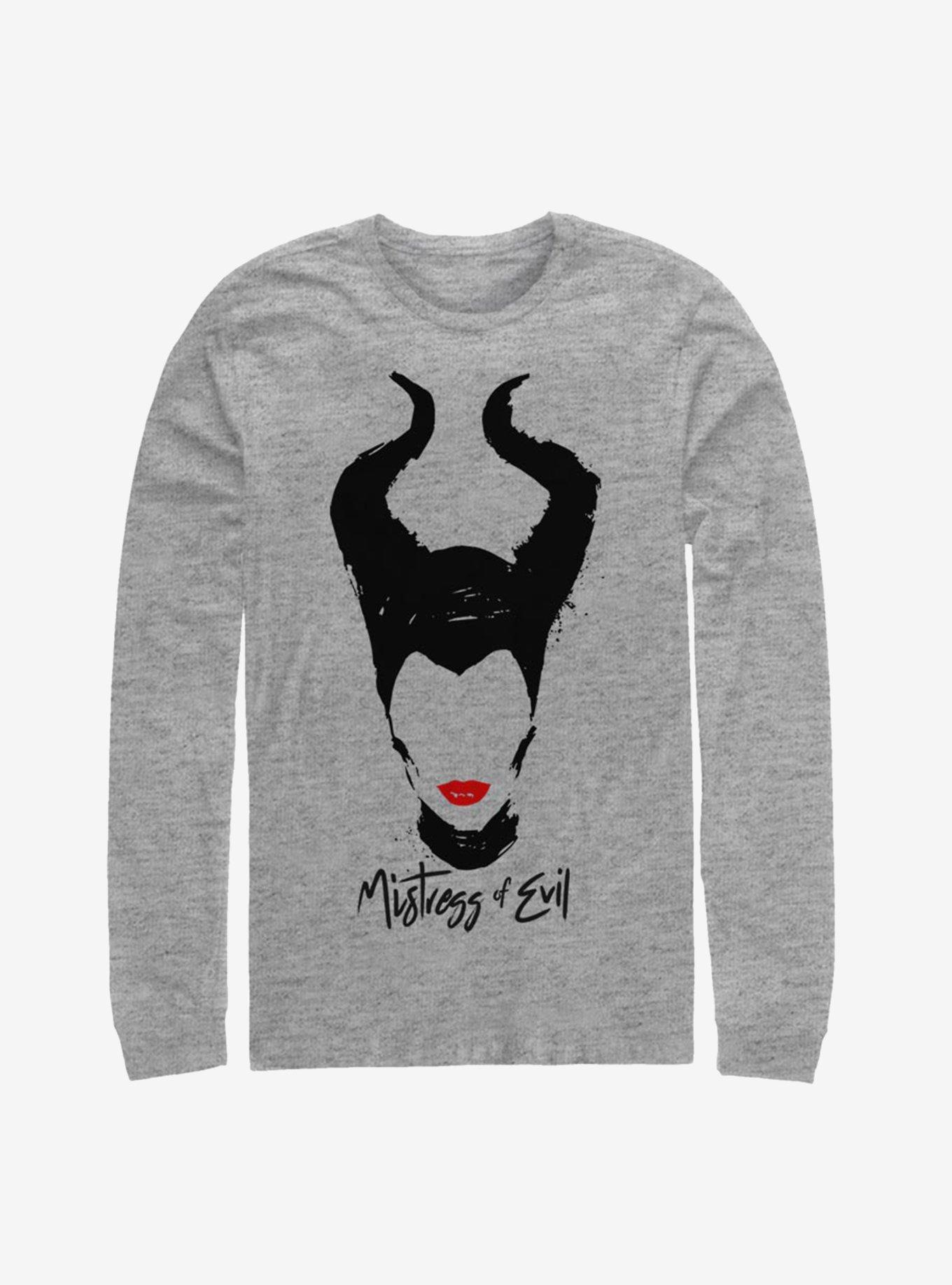 Disney Maleficent: Mistress Of Evil Red Lips Long-Sleeve T-Shirt, , hi-res