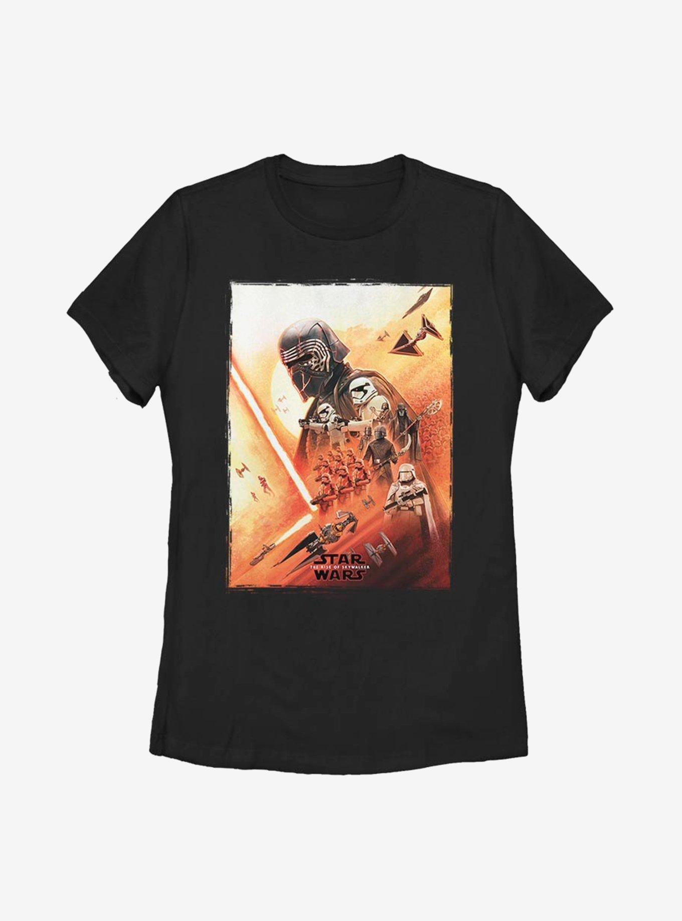 Star Wars Episode IX The Rise Of Skywalker Kylo Poster Womens T-Shirt, , hi-res