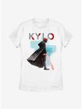 Star Wars Episode IX The Rise Of Skywalker Kylo Red Mask Womens T-Shirt, WHITE, hi-res