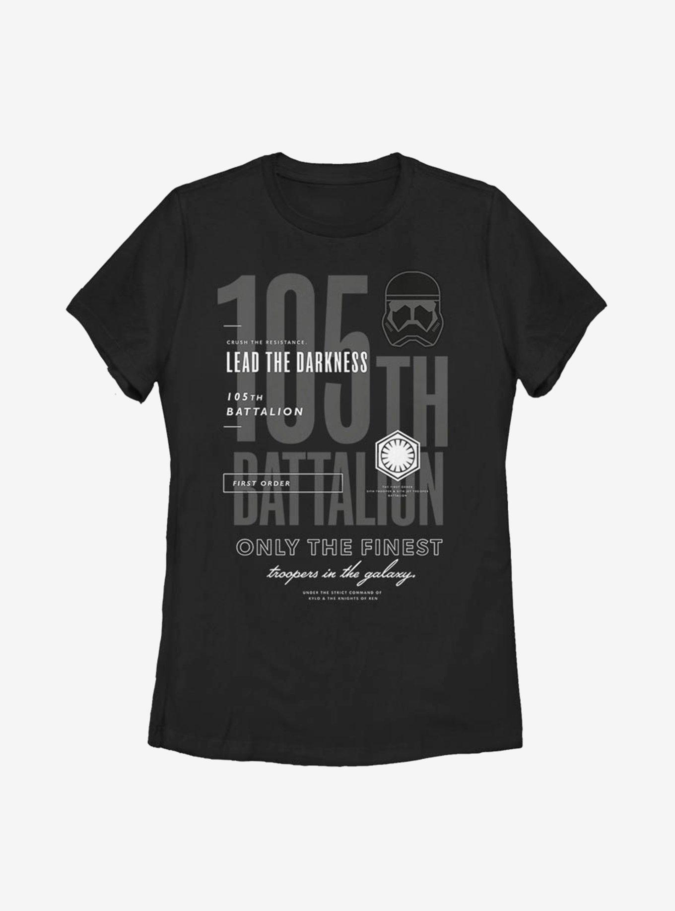 Star Wars Episode IX The Rise Of Skywalker Lead Darkness Womens T-Shirt