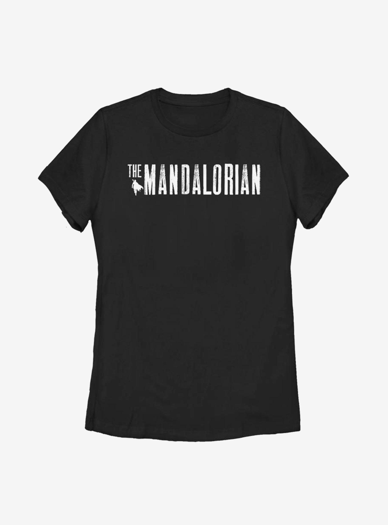 Star Wars The Mandalorian Simplistic Logo Womens T-Shirt, , hi-res