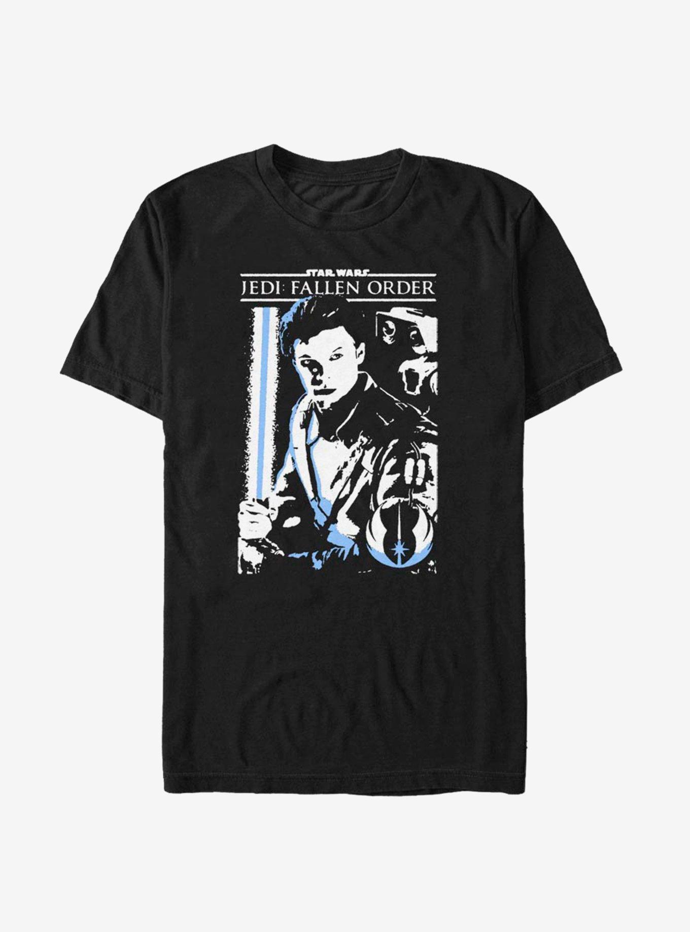 Star Wars Jedi Fallen Order Stand Strong T-Shirt, BLACK, hi-res