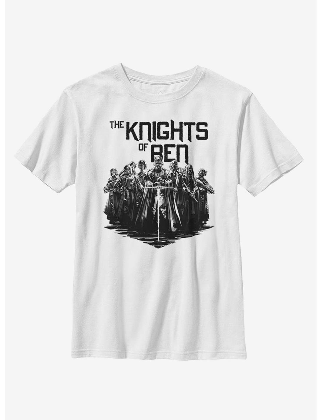 Star Wars Episode IX The Rise Of Skywalker Inked Knights Youth T-Shirt, WHITE, hi-res