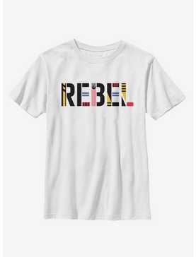 Star Wars Episode IX The Rise Of Skywalker Rebel Simple Youth T-Shirt, , hi-res