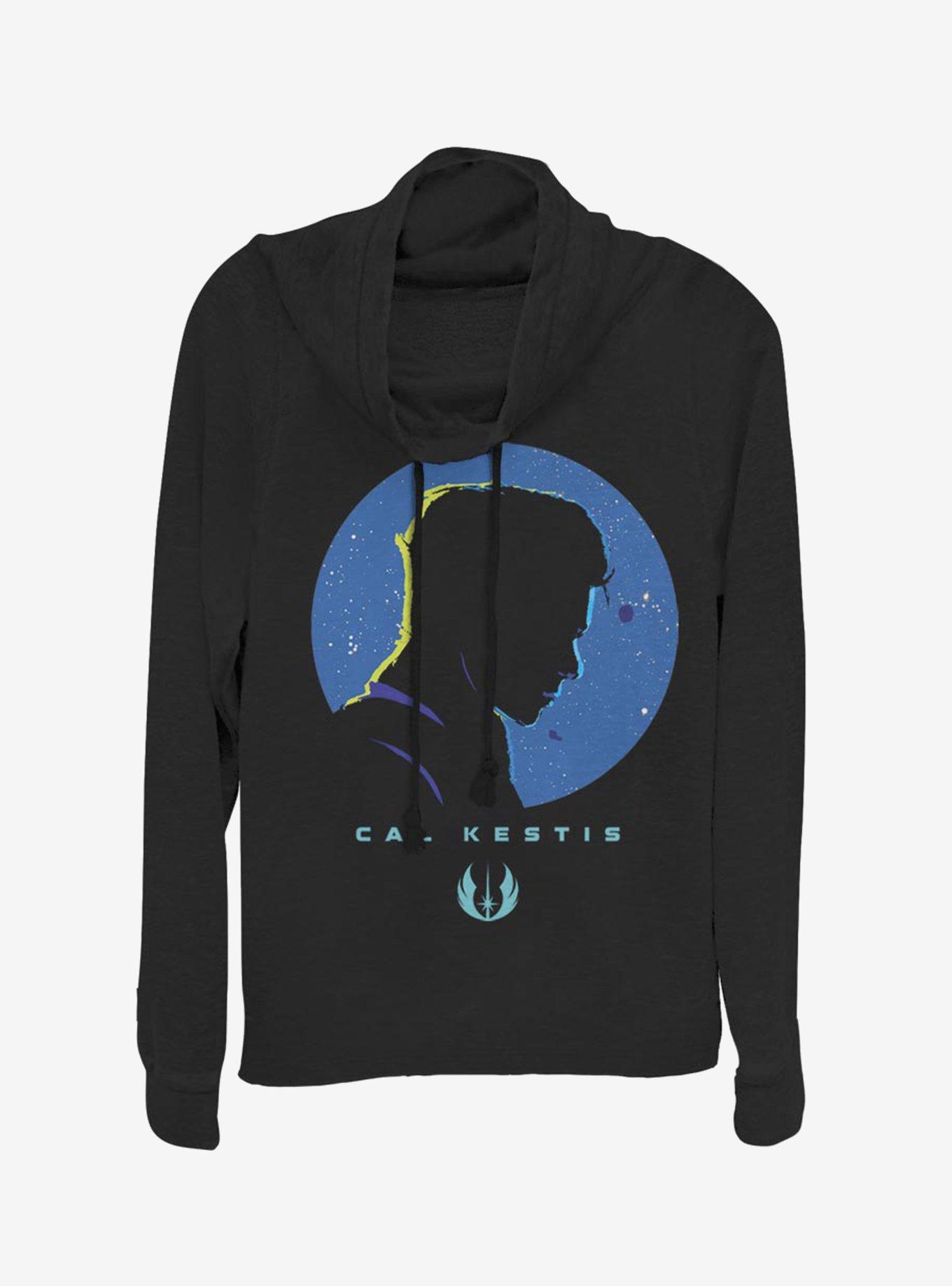Star Wars Jedi Fallen Order Cal Kestis Cowlneck Long-Sleeve Womens Top, , hi-res