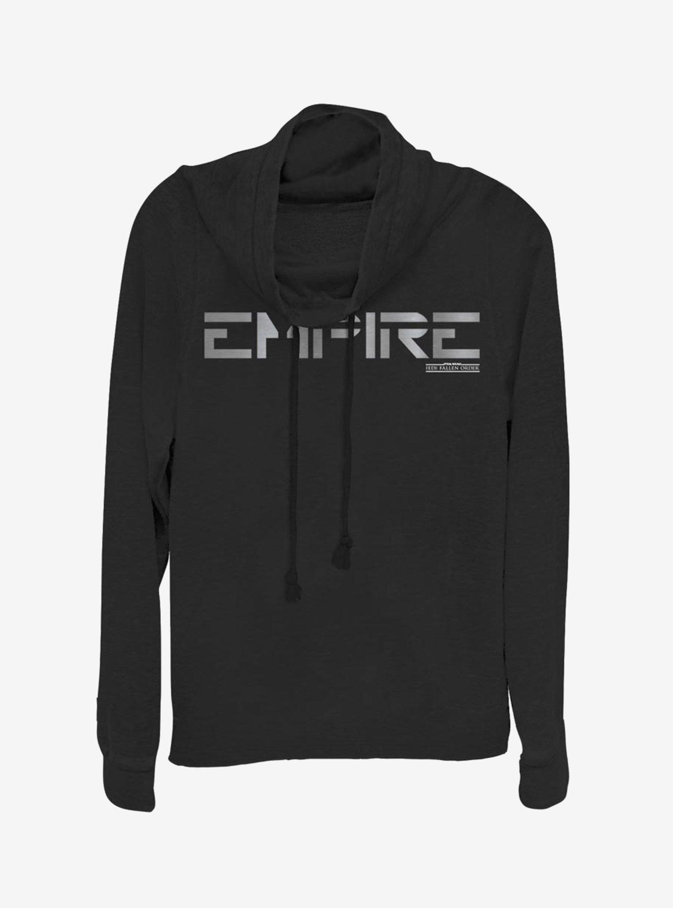 Star Wars Jedi Fallen Order Empire Wars Cowlneck Long-Sleeve Womens Top, , hi-res