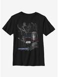Star Wars Episode IX The Rise Of Skywalker Ren Specs Youth T-Shirt, BLACK, hi-res