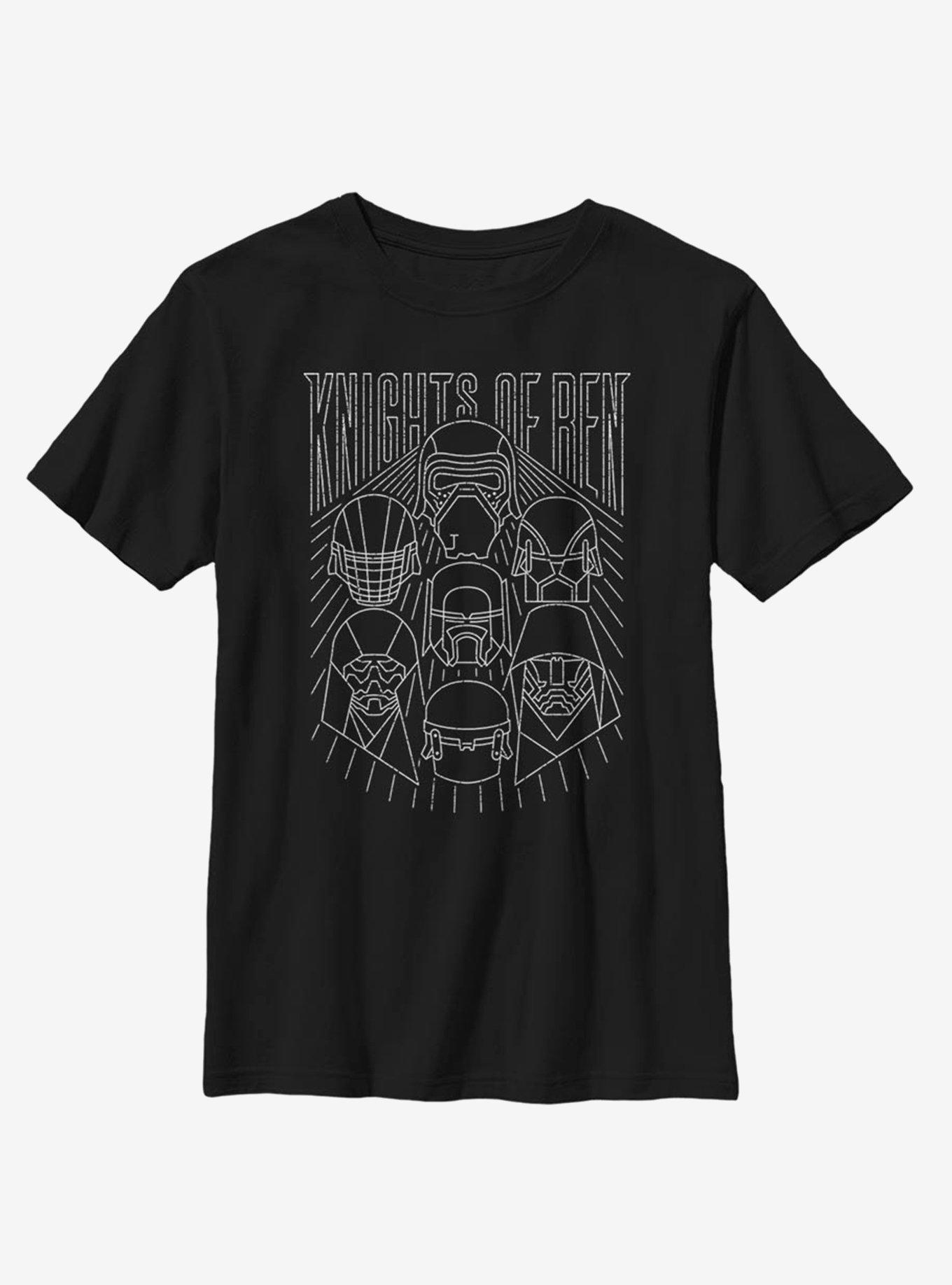 Star Wars Episode IX The Rise Of Skywalker Knights Of Ren Helmets Youth T-Shirt, , hi-res