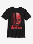 Star Wars Episode IX The Rise Of Skywalker Split Sith Trooper Youth T-Shirt, BLACK, hi-res