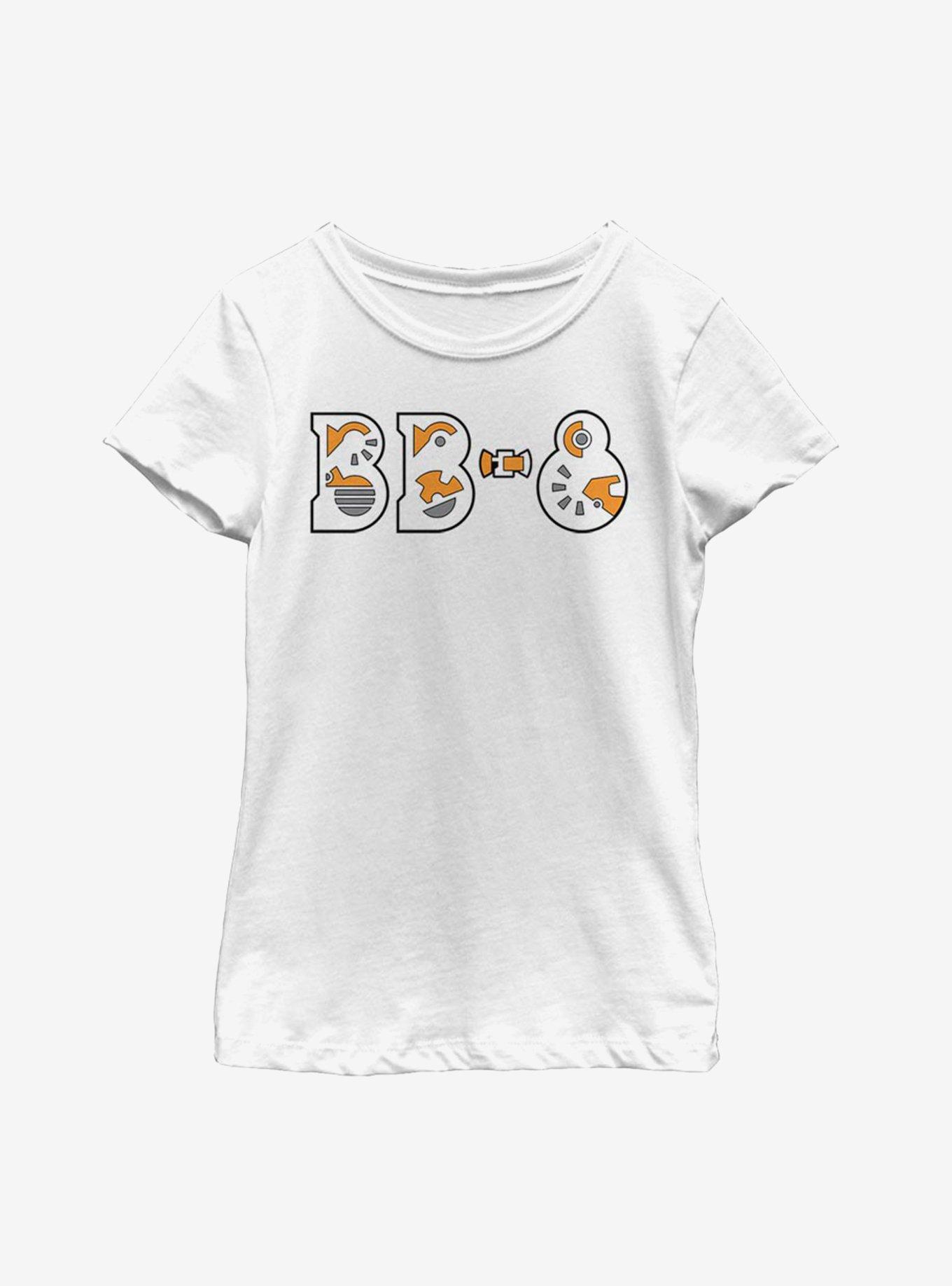 Star Wars Episode IX The Rise Of Skywalker BB-8 Droid Parts Youth Girls T-Shirt, , hi-res