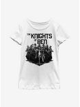 Star Wars Episode IX The Rise Of Skywalker Inked Knights Youth Girls T-Shirt, WHITE, hi-res