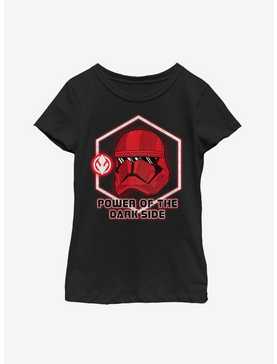 Star Wars Episode IX The Rise Of Skywalker Power of the Dark Side Youth Girls T-Shirt, , hi-res