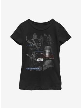 Star Wars Episode IX The Rise Of Skywalker Ren Specs Youth Girls T-Shirt, , hi-res