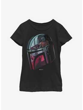 Star Wars The Mandalorian Helmet Explanation Youth Girls T-Shirt, , hi-res