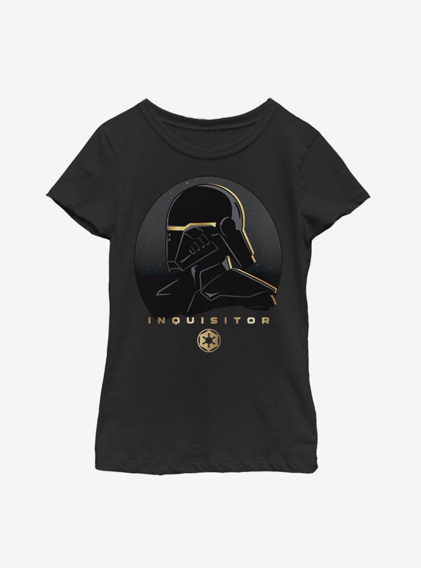 Star Wars Jedi Fallen Order Inquisitor Gold Youth Girls T-Shirt, , hi-res
