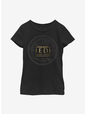 Star Wars Jedi Fallen Order Jedi Map Youth Girls T-Shirt, , hi-res