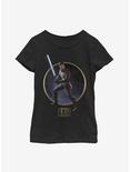 Star Wars Jedi Fallen Order Kal Fallen Order Youth Girls T-Shirt, BLACK, hi-res