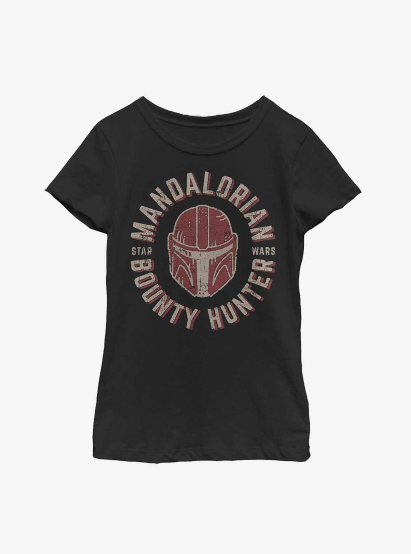 Star Wars The Mandalorian Lone Wolf Youth Girls T-Shirt, , hi-res