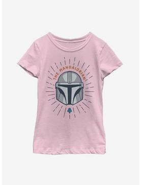 Plus Size Star Wars The Mandalorian Simple Shield Youth Girls T-Shirt, , hi-res
