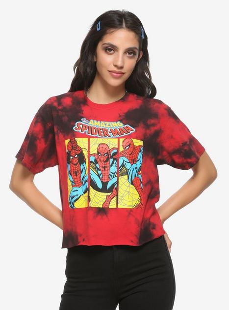 Spiderman sweatshirt womens hotsell