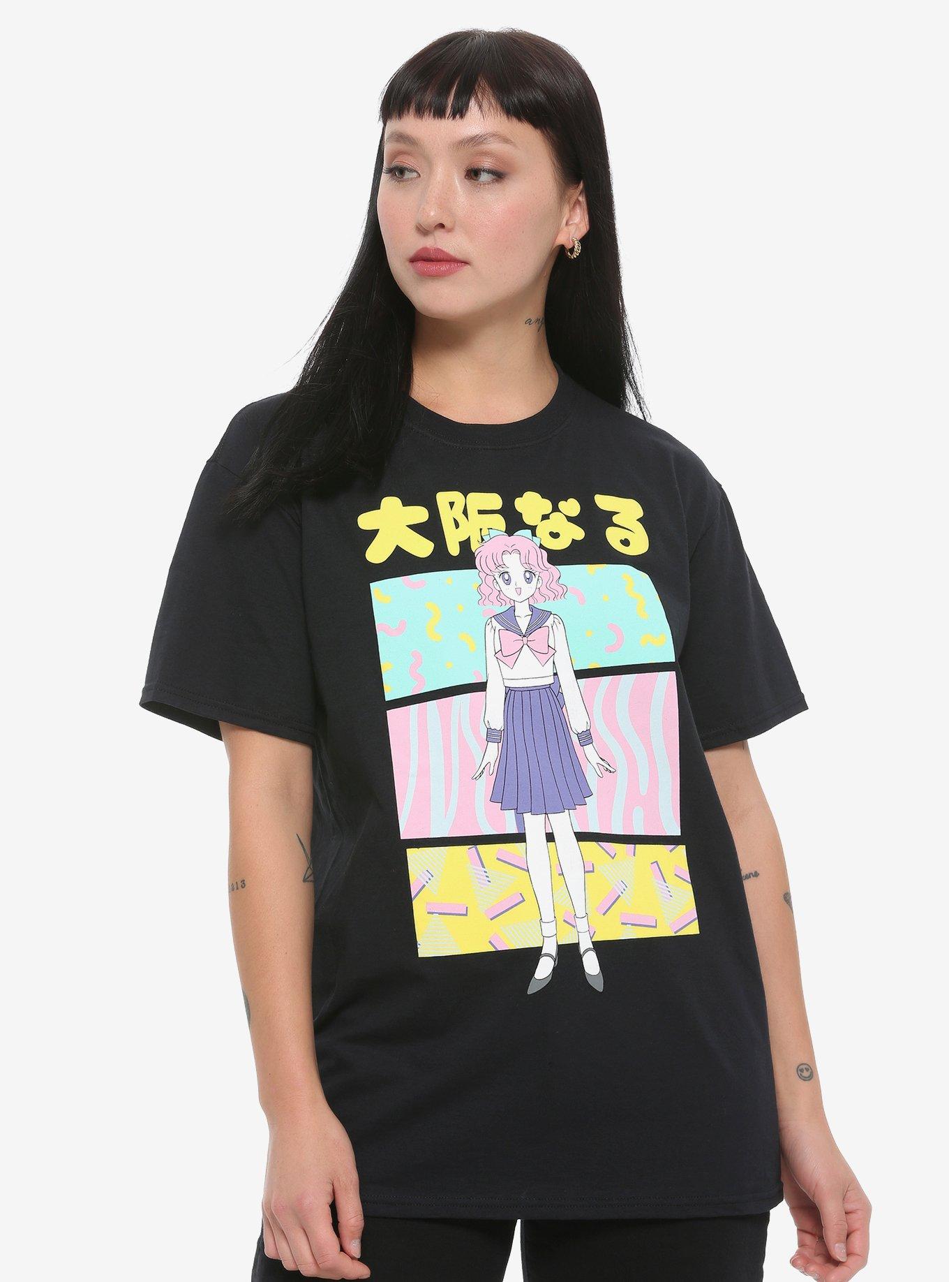 Sailor Moon Naru Retro Girls T-Shirt, MULTI, hi-res