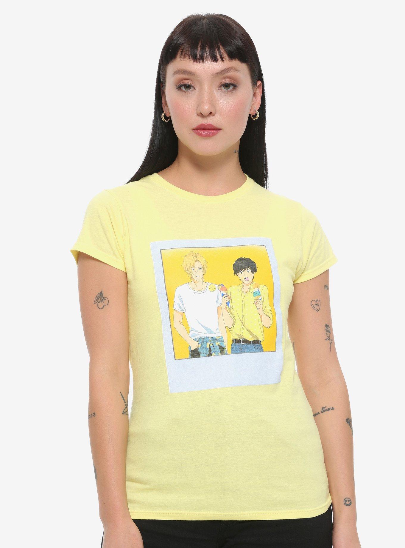 Banana Fish Ice Cream Photo Girls T-Shirt, MULTI, hi-res