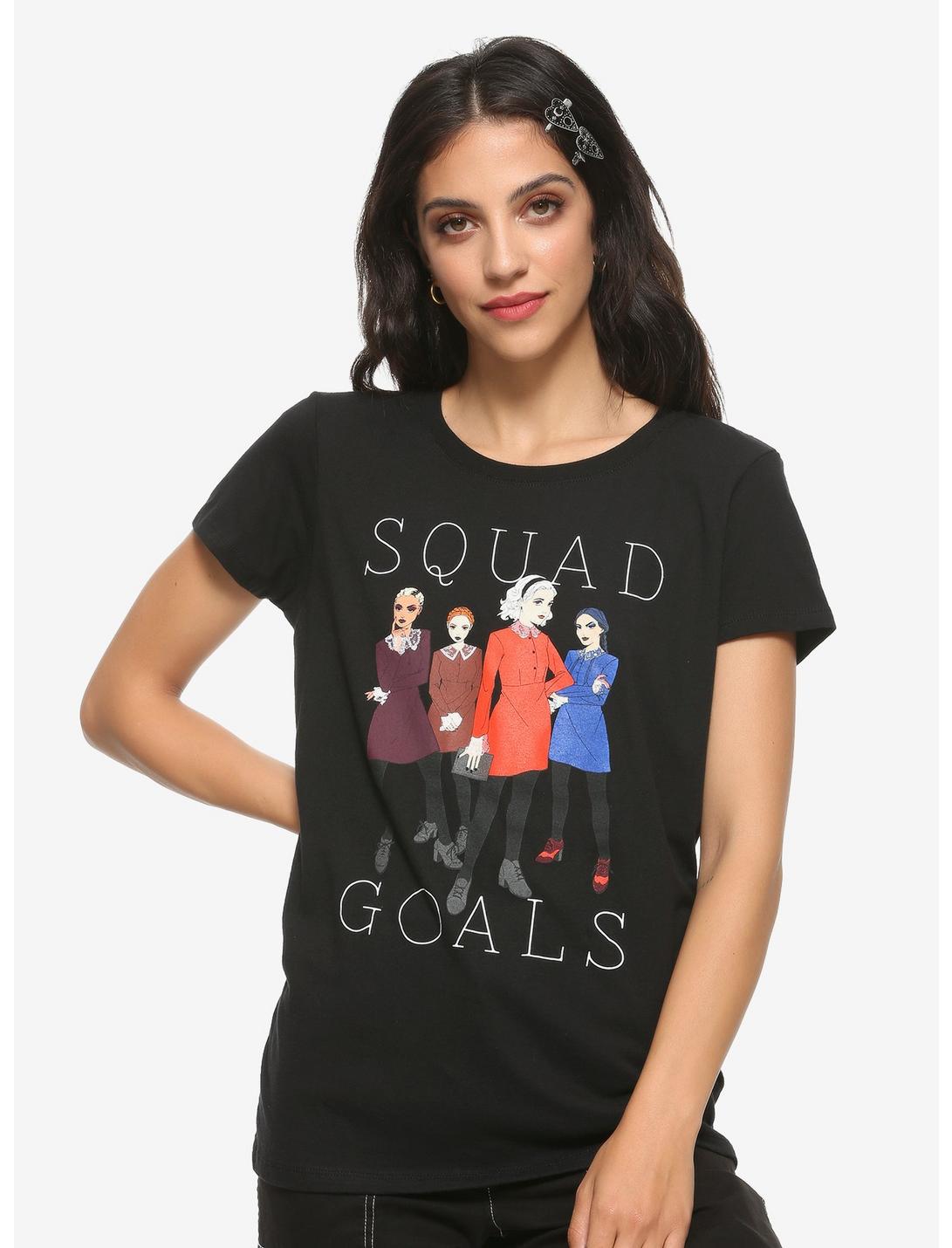 Chilling Adventures Of Sabrina Squad Goals Girls T-Shirt, MULTI, hi-res