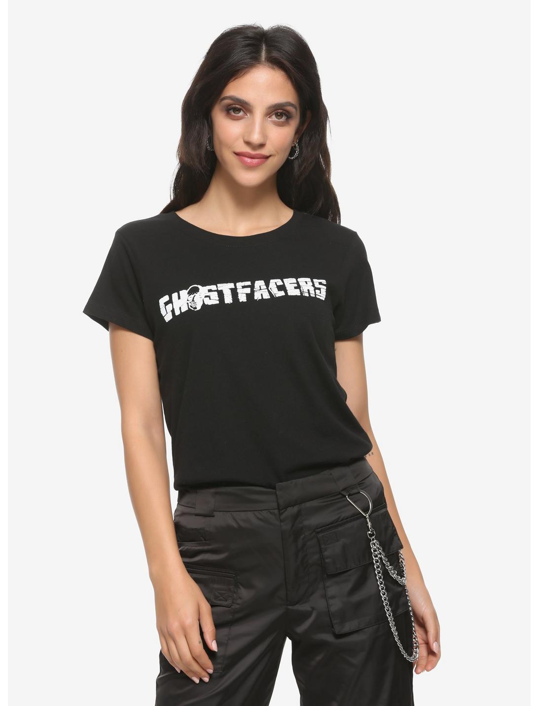 Supernatural Ghostfacers Logo Girls T-Shirt, WHITE, hi-res