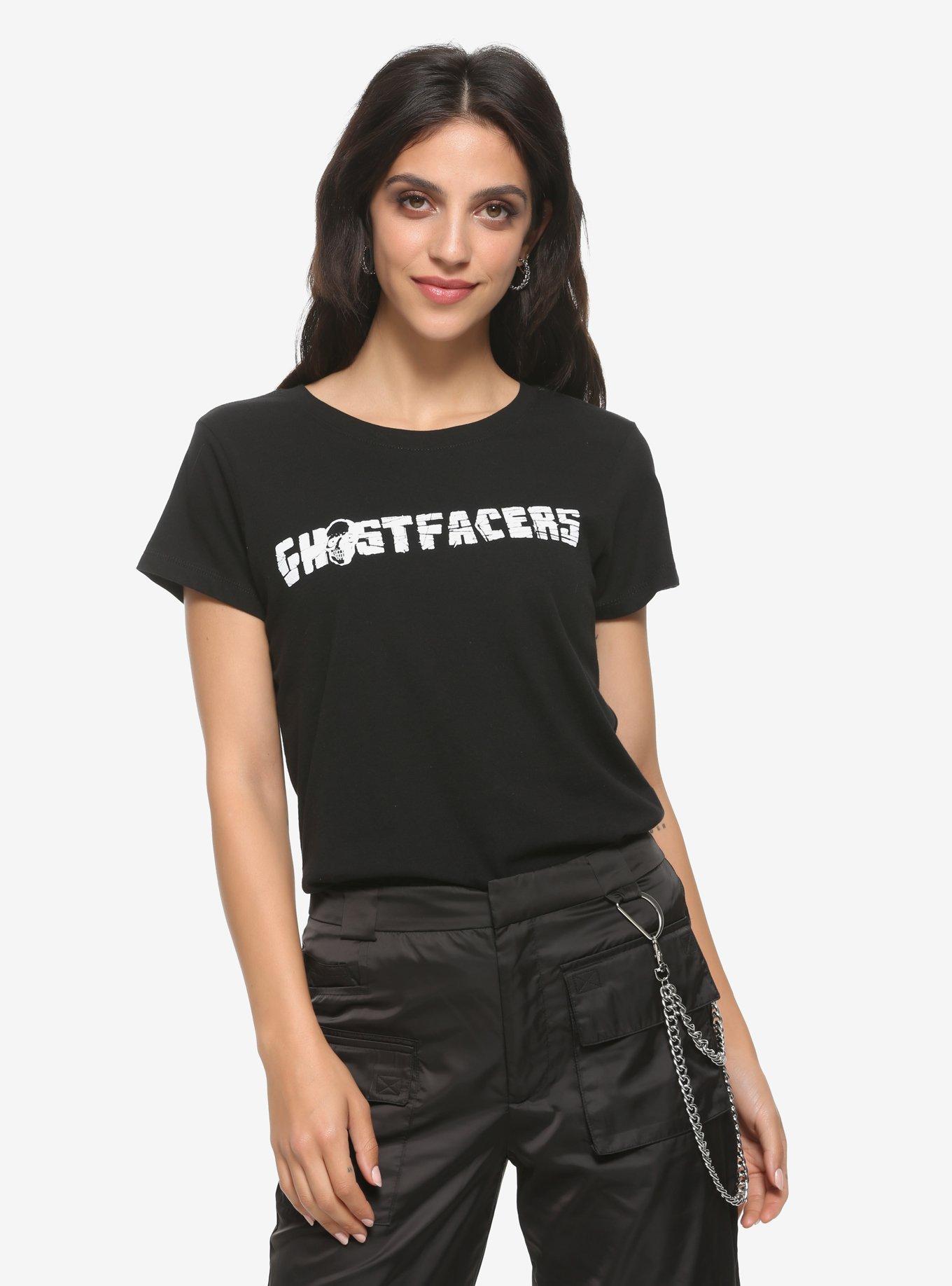 Supernatural Ghostfacers Logo Girls T-Shirt, WHITE, hi-res