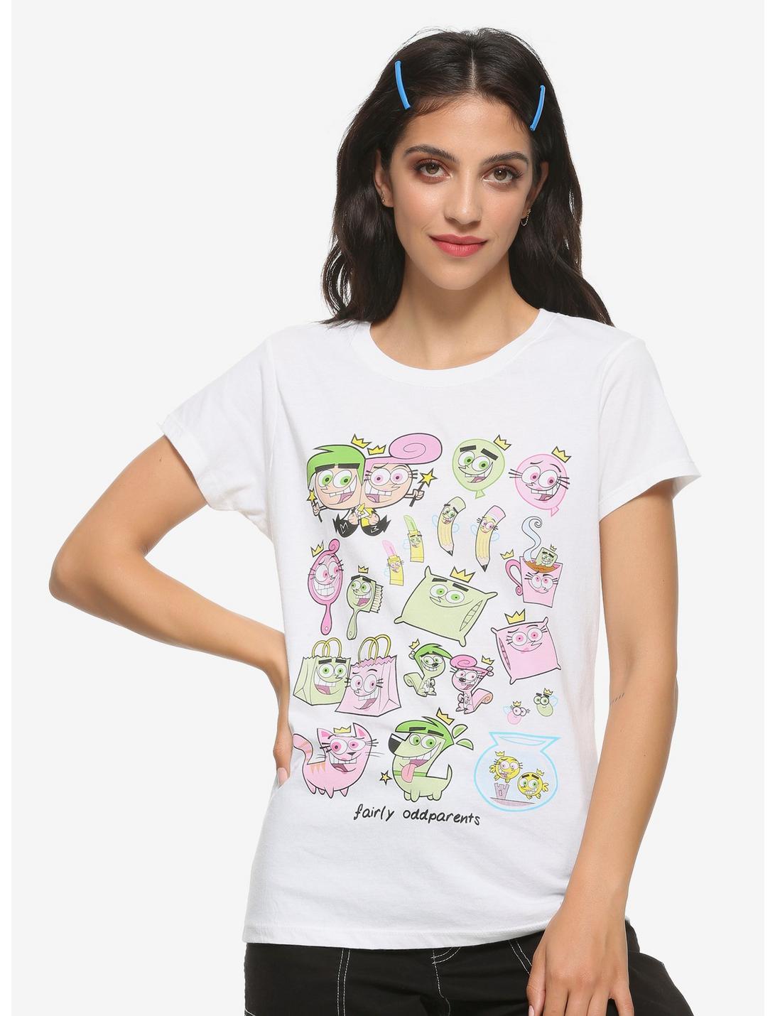 The Fairly Oddparents All Shapes & Sizes Girls T-Shirt, MULTI, hi-res