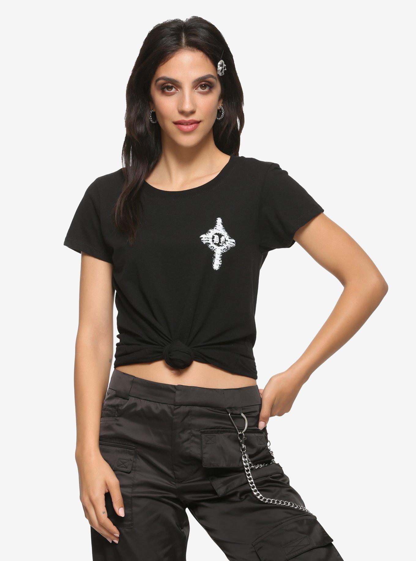 Death Note Ryuk Humans Are Interesting Girls T-Shirt, WHITE, hi-res